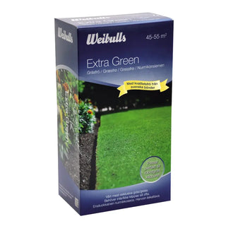 GRÄSFRÖ EXTRA GREEN 1KG WEIBULLS - WEIBULLS