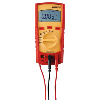 DIGITAL MULTIMETER 600V AC CAT IV - WIHA