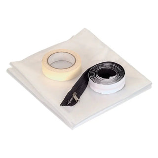 Wolfcraft Avskiljningsvägg Plast 1,25x2,2m | CleanNest - WOLFCRAFT | CleanNest