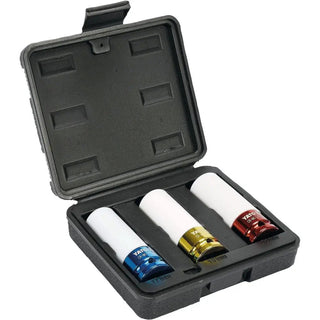 YATO HJULMUTTERHYLSSATS 17-19-21 MM | CleanNest - YATO | CleanNest