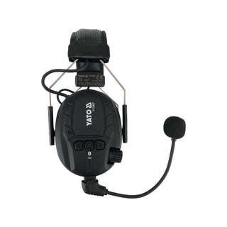 Yato - Hörselkåpa Bluetooth med Medhörning – Yato Brusreducerande Hörselskydd SNR 32 dB - CleanNest | CleanNest
