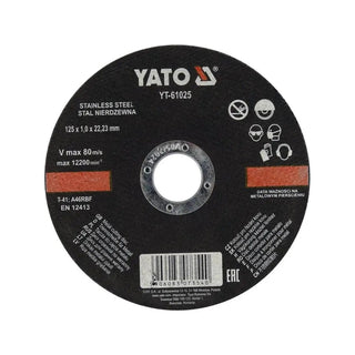 YATO KAPSKIVA Y-PRO 125X1,0 MM | CleanNest - YATO | CleanNest