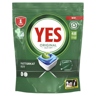 Yes Maskindisktabletter All in One Original 48-Pack - CleanNest