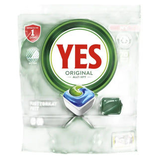 Yes Maskindisktabletter All in One Original 70-Pack - CleanNest